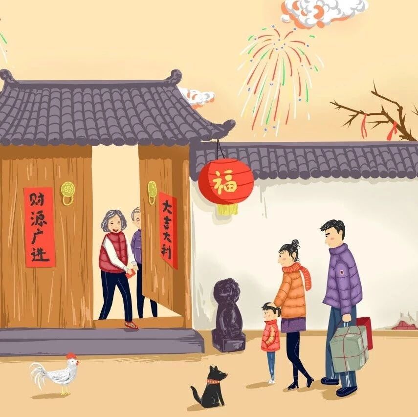 微语录丨新年何人问，青山一剑归，那些关于回家的诗词